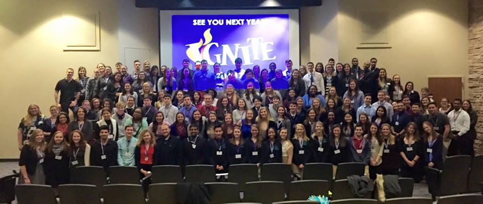 Students at the Ignite Student Leadership Conference February 2016